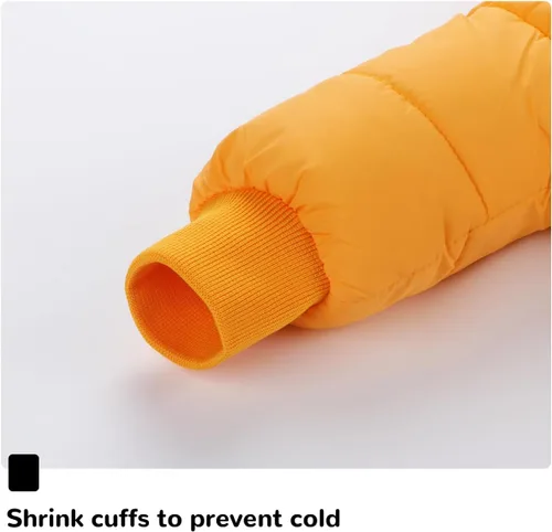 Vista 5 de Chaqueta de forro polar para niñas recién nacidas, abrigo de invierno para niños pequeños