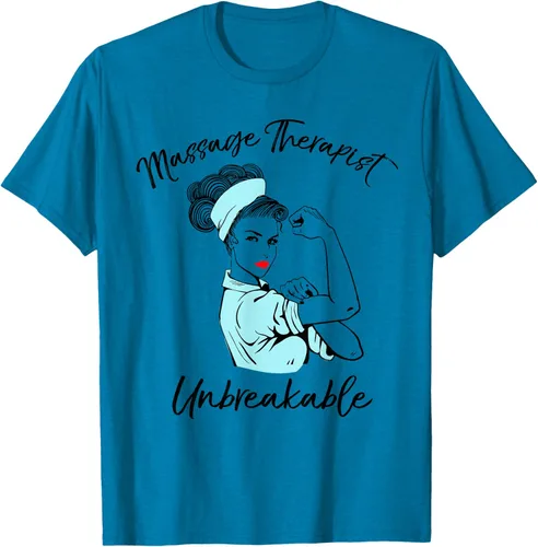 Vista 5 de Camiseta de masaje irrompible para terapeuta de masaje, Blanco, S