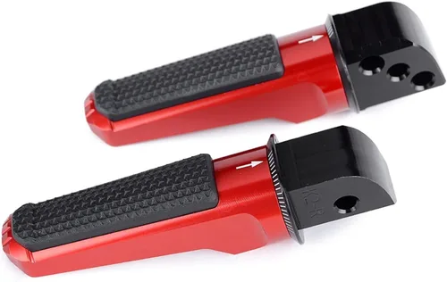 Vista 10 de Para Kawasaki Z900 Z1000 Z800 Z650 ZX6R ZX10R ER6F ER6N Ninja 650 400 H2 SX Versys 650 1000 Reposapiés traseros Accesorios de actualización de Negro