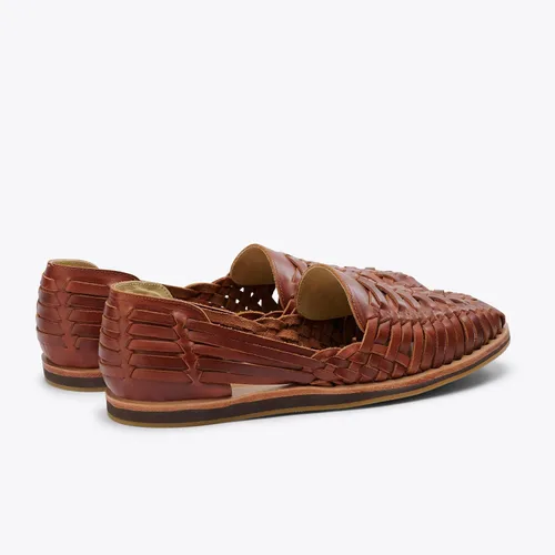 Vista 7 de Nisolo Sandalias Huarache para hombre, sin cordones, impermeables, flexibles, transpirables y cómodas huaraches mexicanos para hombres, jóvenes