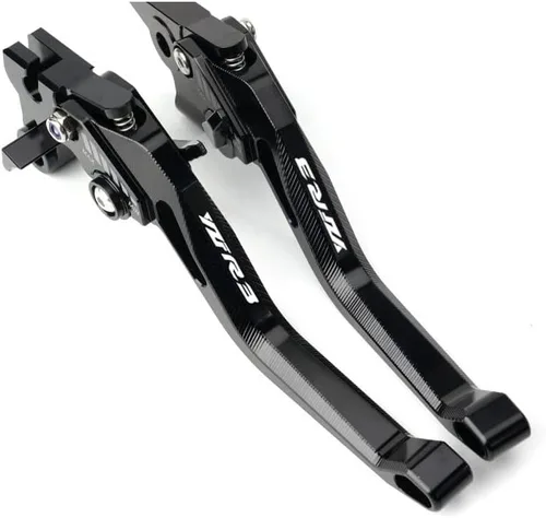 Vista 5 de QQLADY Z 3D Rhombus CNC Palanca de freno de embrague corto ajustable para motocicleta Yamaha YZFR3 YZF-R3 MT03 MT 03 2014 2015 2016 2017 2018-2022 X