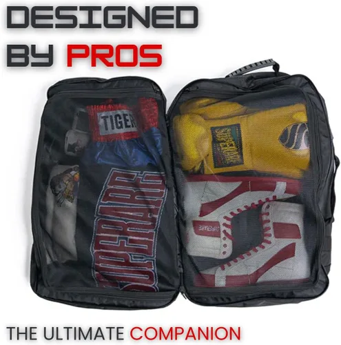 Vista 3 de Superare Gear Bags - Bolsa de lona para gimnasio, mochila, bolsa de mano para MMA, bolsa de boxeo para gimnasio atlético, Enorme, Carico, Diario