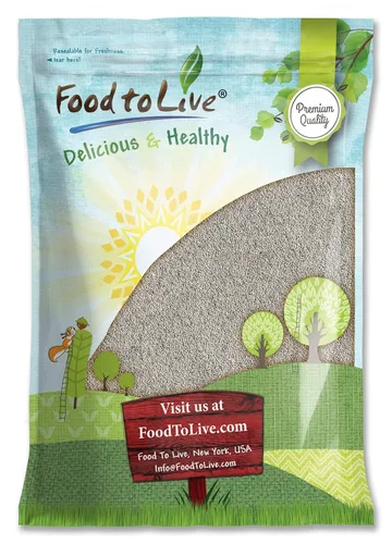 Vista 8 de Food to Live - Semillas de chía blanca, 12 onzas - Enteras, crudas, Kosher, Keto, Sirtfood, veganas, a granel. Rico en Omega 3, Omega 6, fibra