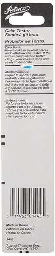 Vista 4 de Ateco 1445 - Probador de pasteles - Paquete de 5