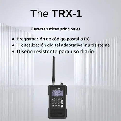 Vista 2 de Escáner portátil digital Whistler, Whistler TRX-1 Handheld Digital Scanner, Negro