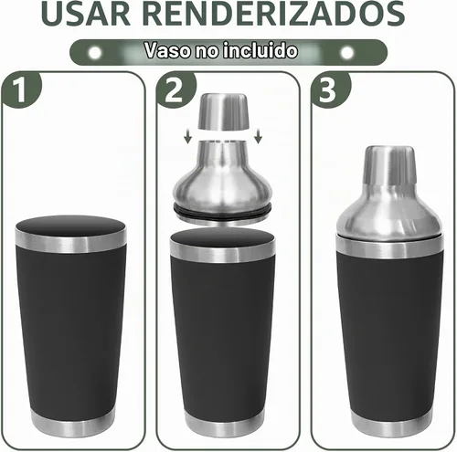 Vista 5 de Tapa para coctelera compatible con YETI Rambler