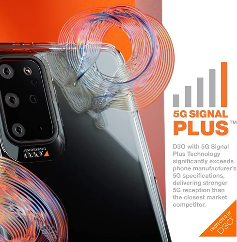 Vista 3 de ZAGG Gear4 Hackney 5G - Funda diseñada para Samsung Galaxy S20, protección avanzada contra impactos por D3O, con tecnología 5G Plus, color negro