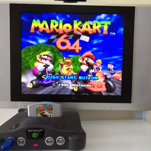 Vista 2 de N64 Games Mario Kart N64, Nintenton 64 Games Cartridge Card for Nintendo 64 N64 Console US Version