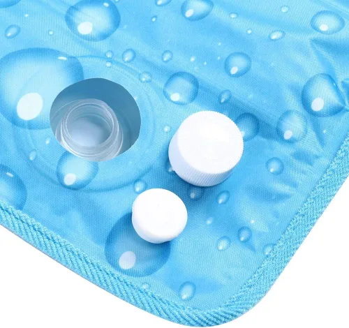 Vista 8 de Cojín fresco, cojín de refrigeración por agua, alfombrilla de enfriamiento extraíble para asiento de automóvil, almohadilla de hielo de agua