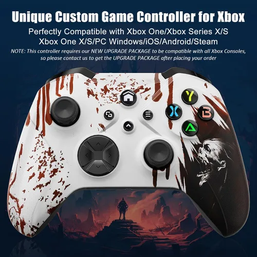 Vista 8 de Need to Upgrade Controller for Xbox Wireless, Custom Game Controller for Xbox One, Xbox Series XS, Xbox One XS, iOS, Android, Steam, Windows PC