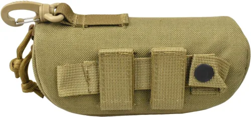 Vista 3 de JFFCESTORE Estuche rígido para gafas de sol tácticas Molle estuche resistente Estuche portátil para gafas rígidas