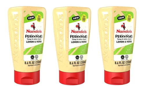 Vista 8 de Nando's PERinaise - Paquete variado de mayonesa picante, perinesa original, perinesa de ajo, perinesa picante, untado y aderezo saborizado, 8.5