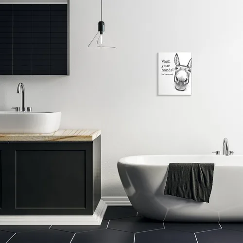 Vista 37 de Jabón de toallas de baño con diseño de conejo para bebé, placa de pared de Sin marco