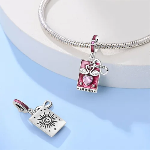 Vista 19 de KUNSIR Los abalorios se adaptan a pulseras Pandora para mujer, plata de ley 925, cuentas colgantes de joyería para niñas, dijes de feliz cumpleaños