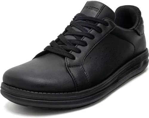 Vista 11 de 1TAZERO Zapatos sin cordones para hombre, extra anchos, ortopédicos, para diabéticos, cómodos para pies hinchados, con soporte de arco para fascitis