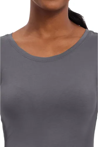 Vista 2 de Curación manos Melissa Negro playera de manga larga Peltre