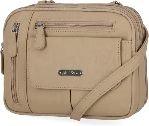 Vista 24 de MultiSac Zippy - Bolso bandolera con triple compartimento