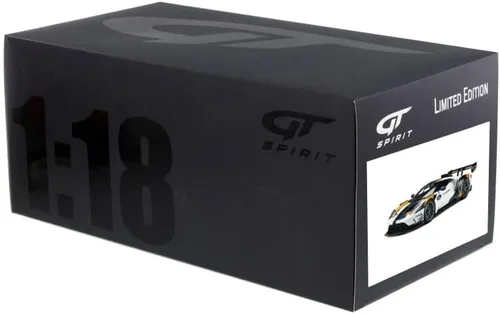 Vista 2 de GT Spirit Ford GT MK II 2020, blanco GT290 - Coche de juguete modelo de resina a escala 1/18
