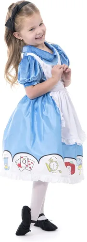 Vista 8 de Little Adventures Disfraz de Alicia con diadema