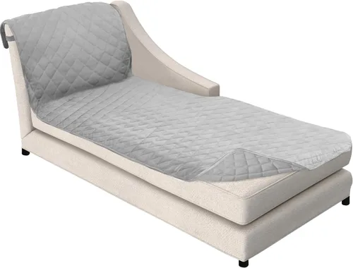 Vista 32 de Sofa Shield - Funda para sofá Loveseat con correa patentada, protector de cojín, funda reversible diseñada en EE. UU. resistente a manchas