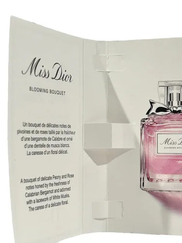 Vista 2 de Dior Miss Blooming Bouquet Muestra de perfume EDT para mujer, 0.0 fl oz / 0.03 fl oz Set de 3