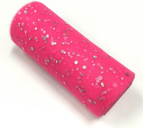 Vista 13 de Rollo de tul con lentejuelas con purpurina, decoración de boda, suministros de organza para fiestas de cumpleaños, carrete de tela, vestido tutú