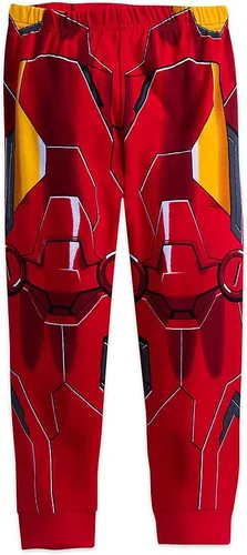 Vista 2 de Marvel Disfraz de Iron Man PJ PALS conjunto de pijama para niños, rojo, 2, Rojo