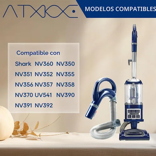 Vista 3 de ATXKXE Compatible con Shark Navigator NV360 Mango de Manguera de Repuesto para Aspiradora NV350 NV351 NV352 NV355 NV356 NV357 NV358 NV370 UV541