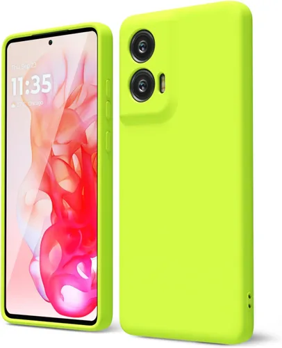 Vista 11 de oakxco para Motorola Moto G Stylus 5g 2021 Funda de teléfono de silicona líquida, delgada y suave, de goma de caucho, TPU, cubierta simple y lisa