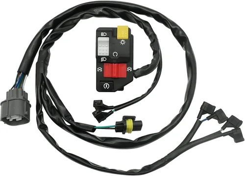 Vista 2 de M MATI Para Honda Foreman 500 Manillar Interruptor de arranque Botón Control Kill Stop Faro TRX500FM/TRX500FPM 2007-2011 35150-HP0-B80