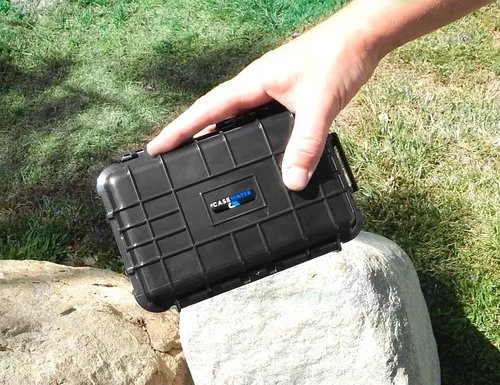 Vista 7 de CASEMATIX Funda resistente e impermeable con sensor de imágenes compatible con Walabot DIY, DIY 2 in Wall Imager y cables, incluye solo funda