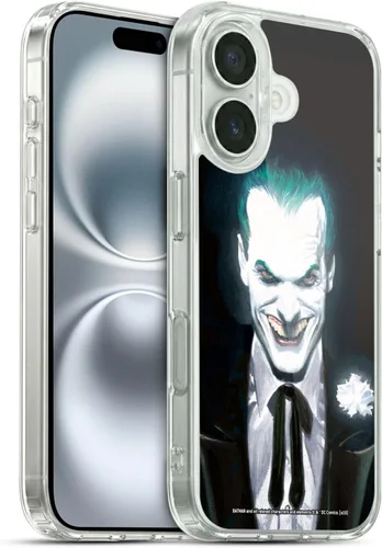 Vista 164 de Head Case Designs Funda de gel suave con licencia oficial de The Joker DC Comics Arkham Asylum Character Art compatible con Apple iPhone 7