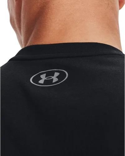 Vista 3 de Under Armour Corte en el pecho izquierdo para hombre, Naranja