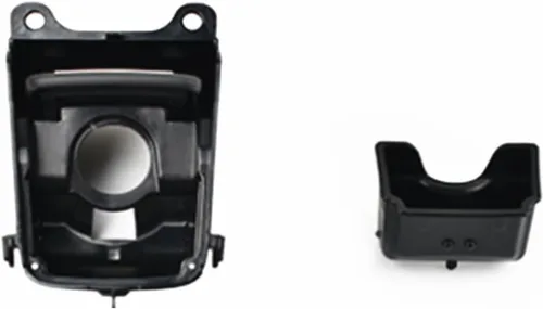 Vista 8 de Conjunto de caja de cenicero de consola central + forro para Porsche Macan 95B 2014-2018 95B-2 2019-2020