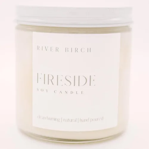 Vista 21 de River Birch Candles - Vela perfumada de almendra y miel Velas en tarro de ámbar de soja de primera calidad, totalmente naturales, no tóxicas, 8.5