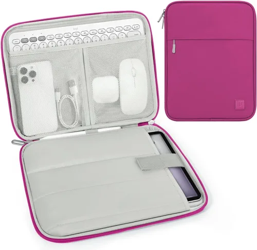 Vista 10 de Dadanism Funda acolchada para tablet de 8-9 pulgadas para iPad mini 7ª/6ª 8.3 pulgadas 2024/2021, iPad mini 5/4/3/2/1 7.9 pulgadas, Galaxy Tab A9