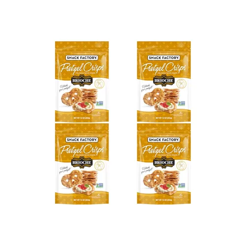 Vista 11 de Snack Factory Pretzel Crisps Galletas de pretzel de brioche, bolsa de 7.2 onzas