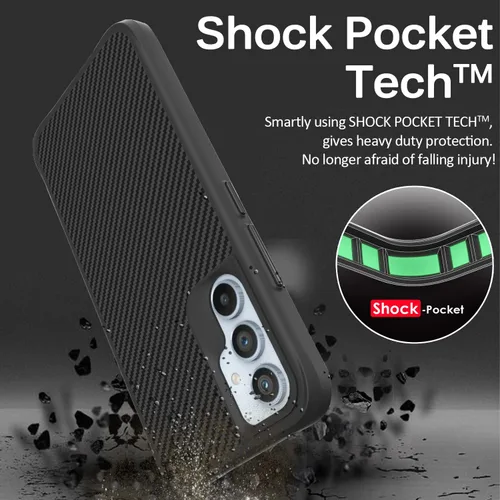 Vista 6 de Miimall Funda resistente para Galaxy A54 0.18 oz, funda de teléfono resistente, cargador inalámbrico [protección de cuerpo completo]