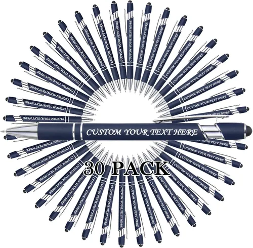 Vista 53 de VectWaby - Bolígrafos personalizados a granel, bolígrafo grabado con nombre, logotipo, lápiz capacitivo para pantallas táctiles, a granel