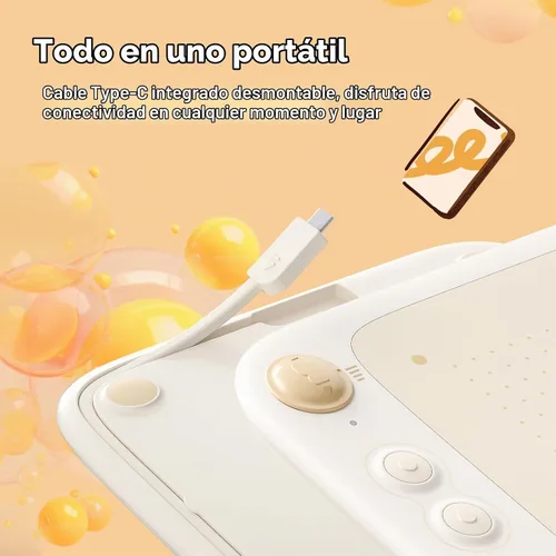 Vista 3 de UGEE Q6 Tableta de Dibujo para Teléfono Android, Tableta Gráfica con 6 Teclas de Acceso Rápido, Tableta de Escritura Portátil de 6.5”x4” con Modo
