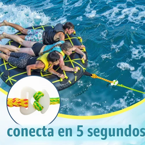 Vista 3 de Conector rápido de cuerda remolcable remolcable de barco, tubo remolcable de agua para tubos, esquí, wake boarding con Seadoo, moto acuática