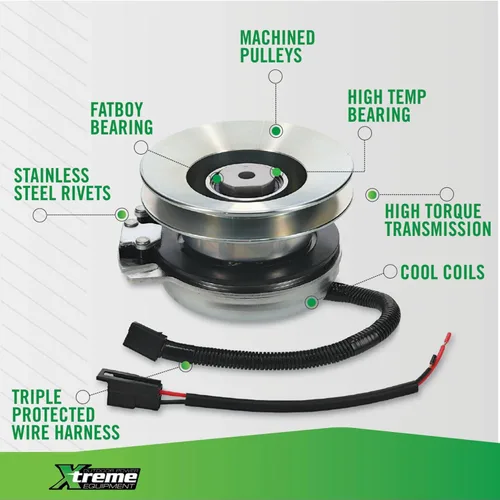 Vista 7 de Outdoor Power Xtreme Equipment Nuevo X0013 PTO Blade Clutch Compatible con/Reemplazo para Cub Cadet L1046 L1050 LT1042 LT1045 LT1046 LT1050 SLT1550