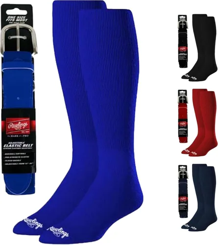 Vista 8 de Rawlings Combo de cinturón y calcetines Béisbol/Softbol Varios tamaños