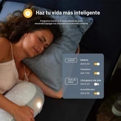 Vista 6 de THIRDREALITY - Enchufe inteligente M3, paquete de 4 unidades, Matter sobre Wi-Fi, 15 A/1800 W máx., certificado ETL, diseño compacto, funciona