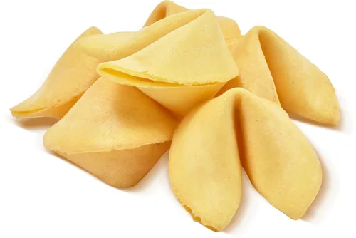 Vista 10 de Soeos Fortune Cookies, aproximadamente 48 unidades, sabor vainilla, galletas Fortune envueltas individualmente a granel, galletas crujientes