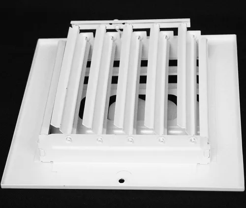 Vista 5 de HVAC Premium Rejilla de aire de suministro de hoja curvada de 12 x 6 pulgadas - Flujo de aire máximo - Cubierta de ventilación HVAC