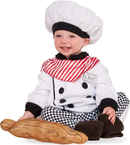 Vista 2 de Rubie's - Disfraz de chef para bebé, multicolor