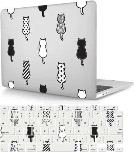 Vista 29 de Funda protectora compatible con MacBook Pro de 14 pulgadas 2021 M1 Pro/Max modelo A2442, carcasa rígida de plástico para laptop con cubierta