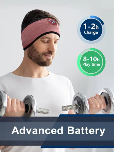 Vista 8 de Lullaband Auriculares Bluetooth – Auriculares ultra largos para dormir, cumpleaños, padre, madre, día de San Valentín, regalos para mujeres