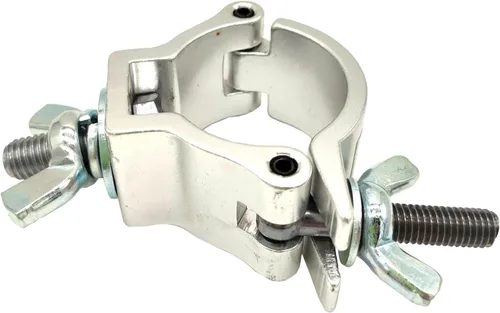 Vista 4 de 2 abrazaderas para luz de escenario, abrazaderas de armadura de iluminación de 1-1/2 pulgadas, aleación de aluminio resistente, 220 libras